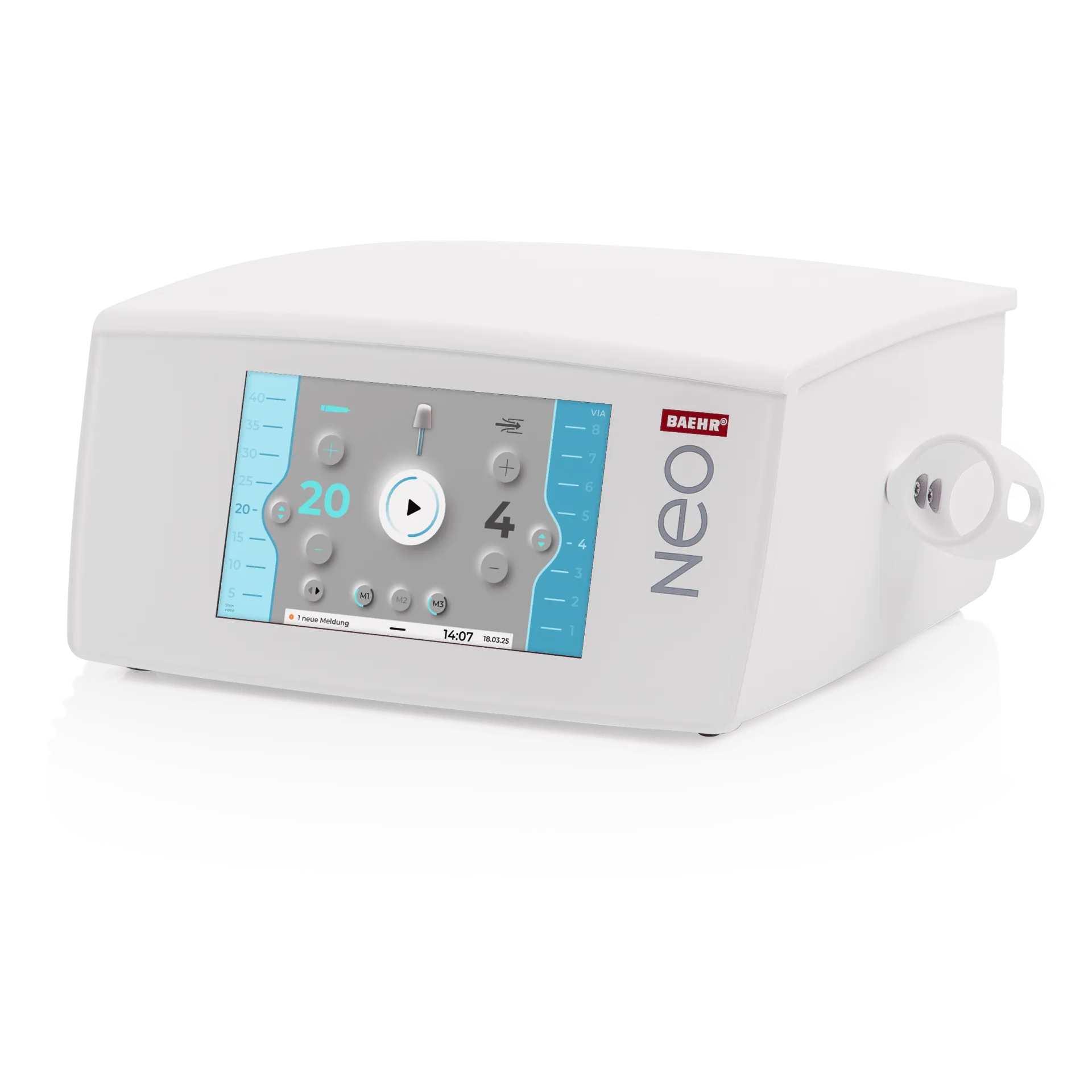 BAEHR® NEO VIA Pediküüriaparaat kuiva tehnoloogiaga - Image 5